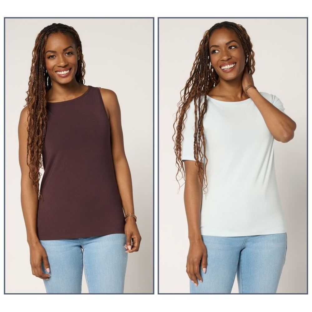 Me by Jennie Garth Women's Top Plus Sz 3X New York Pack Multi-colored
